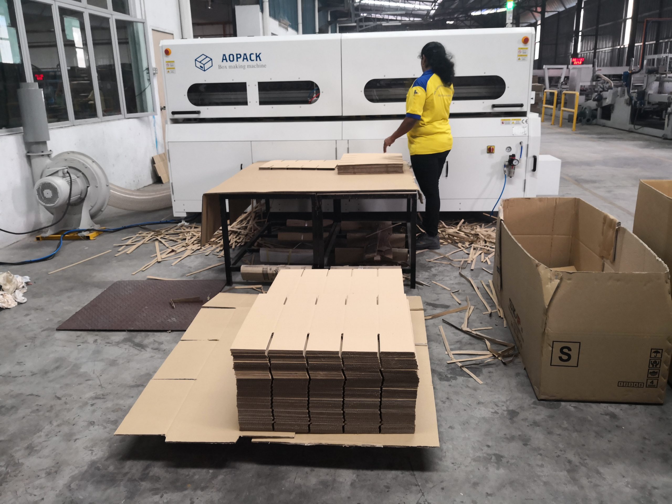 Cardboard packaging machine new arrivals