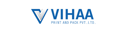 Vihaa Print and Pack logo
