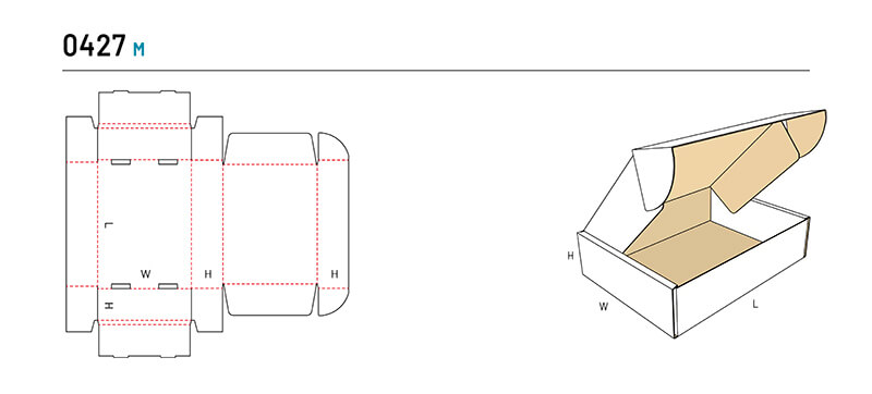 FEFCO-Code-0427-Self-Assembling-Box-1